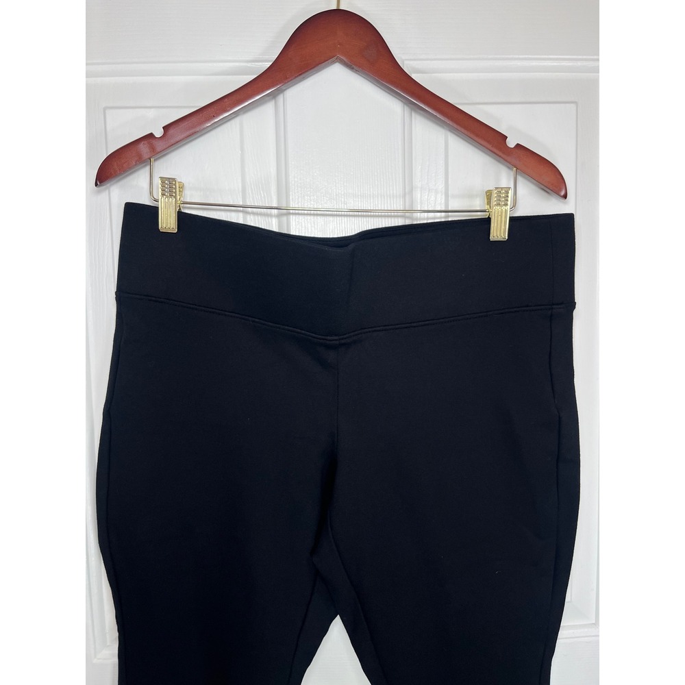 Torrid Pixie Skinny Pants Womans 1R Black High Rise Stretch Ankle Career Pull On - Picture 4 of 7